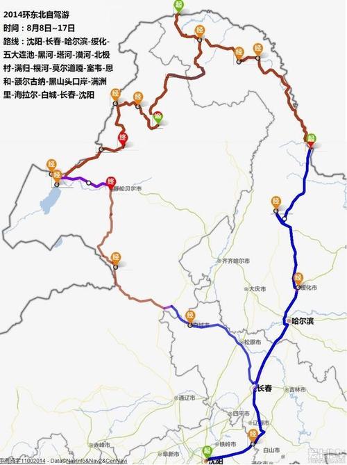 3、自驾游线路推荐：