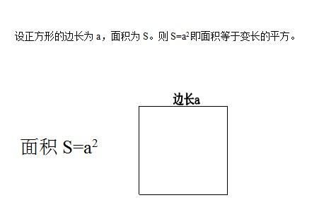 正方形的面积公式是,正方形面积公式是什么图2