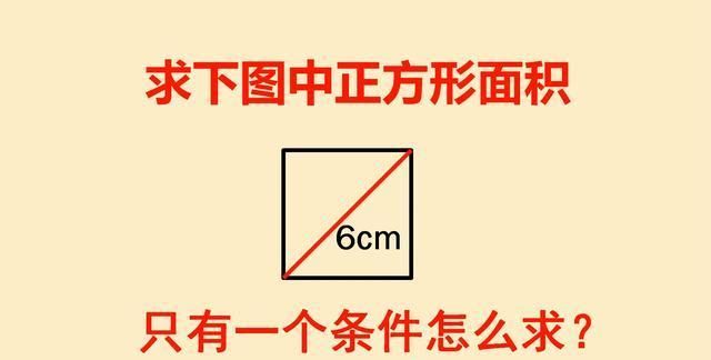 正方形面积公式是什么