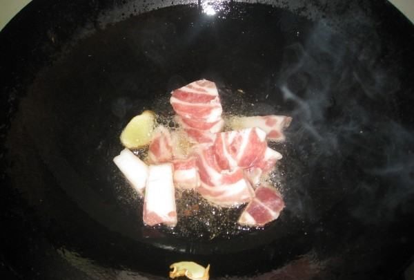 炒豆芽怎么炒,牛肉炒豆芽的做法图7