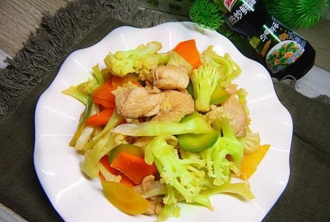 肉片炒菜花怎么做好吃窍门