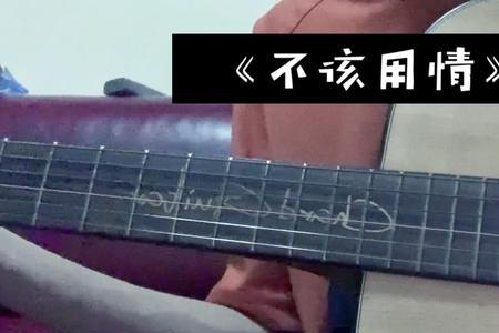 不该用情原唱者是谁