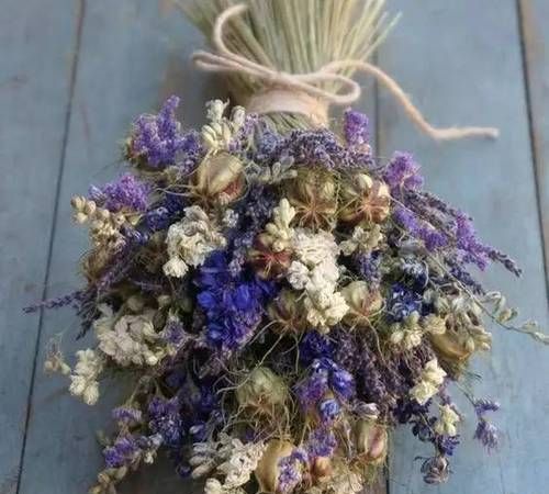 干花直接插入瓶中还是要倒挂风干