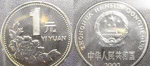 硬币哪面是正面,1999年的一元硬币价值多少钱图2