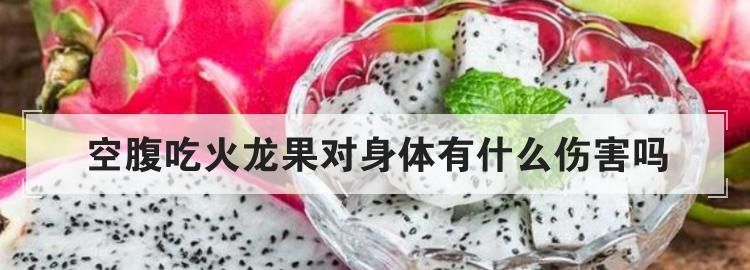 火龙果空腹吃可以吗