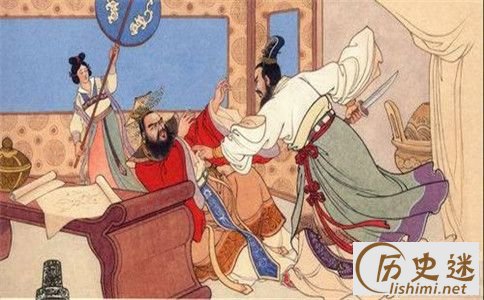 荆轲刺秦的插画