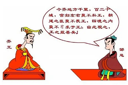 邹忌讽齐王纳谏讲了什么样的故事?