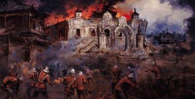 ​火烧圆明园是谁烧的，英法联军火烧圆明园的全过程