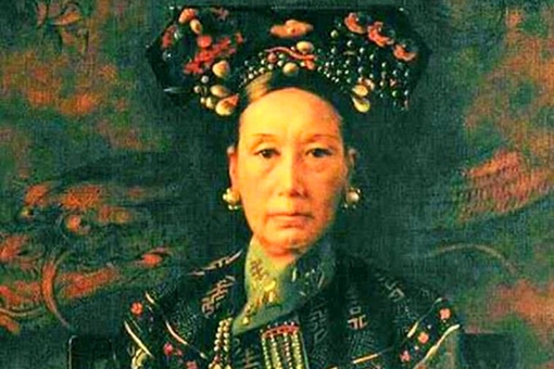 慈禧年轻时照片复原 竟然是个大美女?
