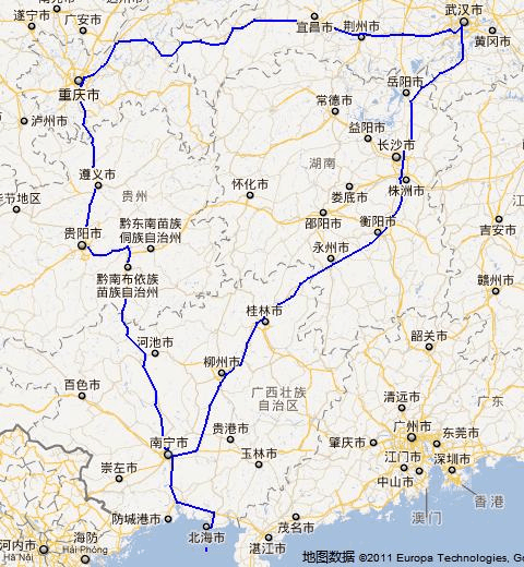 一、自驾游路线