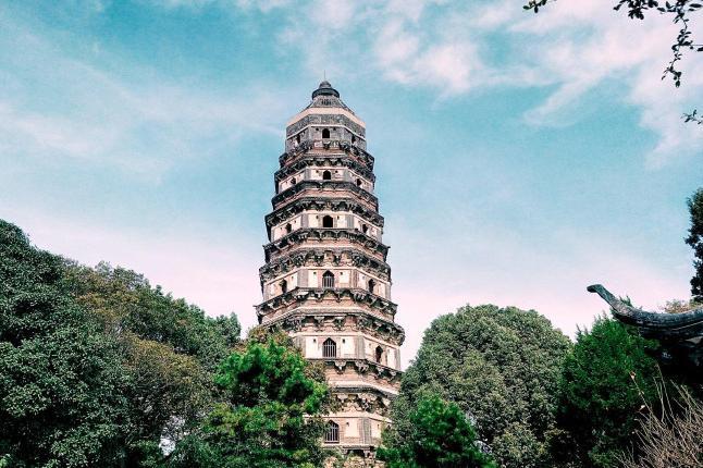第四天：吴中区虎丘景区、金虎山风景区、金鸡湖景区、寒山寺景区和周庄景区（拙政园景点）。