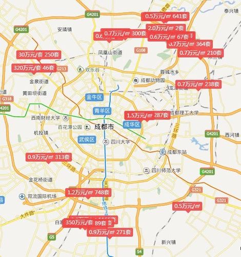 1、成都市区周边旅游的游客可以选择在成都的三环内转车到丹景山。