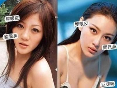 整容最成功的十位(杨幂发际线前后对比照)-第2张图片-