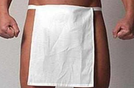 二战时代日原卒为什么衣着布袋内裤