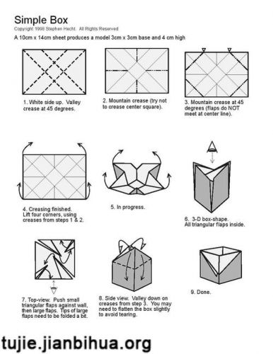纸盒的折法 正方形(锡纸做成锡纸盒的折法)-第1张图片-
