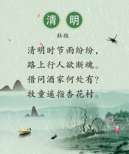 ​清明时节雨纷纷全诗翻译(清明时节雨纷纷全诗带拼音)