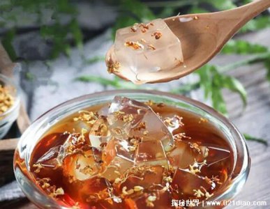 ​白凉粉是什么 整体晶莹剔透口感清爽滑嫩