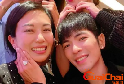 ​林有惠被曝怀孕后露面-与萧敬腾合影真是太有爱了