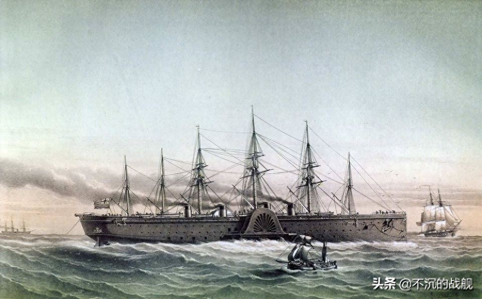19世纪最大的邮轮：大东方号邮轮图集