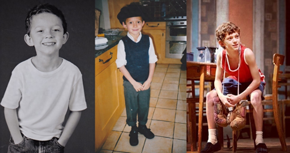 《蜘蛛侠:英雄归来》汤姆·霍兰德的可爱童年照