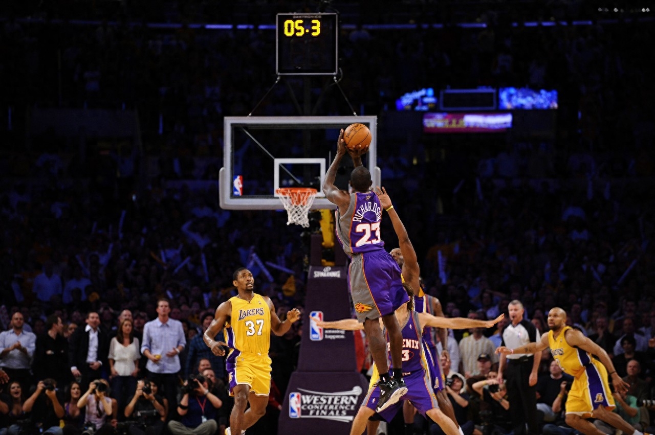 湖人科比布莱恩特2010年5月27日西部总决赛对菲尼克斯太阳纳什