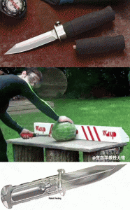 ​你绝对没见过的自带高压气瓶的匕首：异常凶残可轻易秒杀一头棕熊