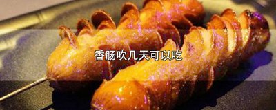 ​香肠吹几天可以放冰箱吗 香肠吹几天可以放冰箱是放冷冻还是保鲜