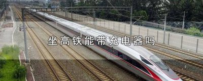 ​坐高铁可以带充电器吗? 高铁可带充电器吗?