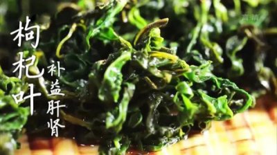 ​枸杞叶的功效 这叶子也是养生的好手，三种吃法，补益肝肾