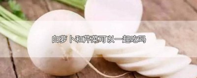 ​芹菜能和白萝卜一起吃吗宝宝 芹菜能和白萝卜一起吃吗早餐