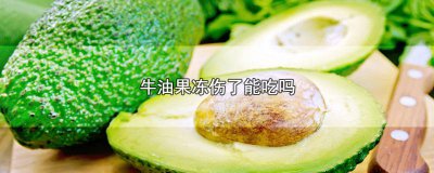 ​牛油果放冷冻之后还可以吃吗 牛油果可以冻