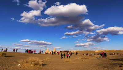 ​黑水古城遗址位置 黑水城和黑水国遗址