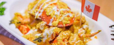 ​蟹膏是什么颜色的图片 海蟹的蟹膏是什么颜色