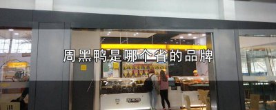 ​周黑鸭是中国品牌吗知乎 周黑鸭是哪的品牌