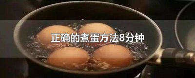 ​八分钟鸡蛋如何煮好 8分钟煮鸡蛋的方法