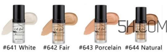 la girl洛杉矶女孩粉底液怎么样?la girl粉底液色号试色 la girl洛杉矶女孩粉底液怎么样?la girl粉底液色号试色