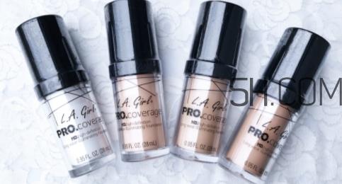 la girl洛杉矶女孩粉底液怎么样?la girl粉底液色号试色 la girl洛杉矶女孩粉底液怎么样?la girl粉底液色号试色