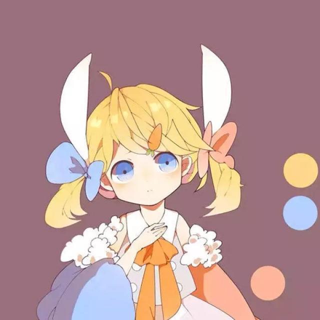 情侣头像｜真的是一组非常可爱的动漫情头啦！