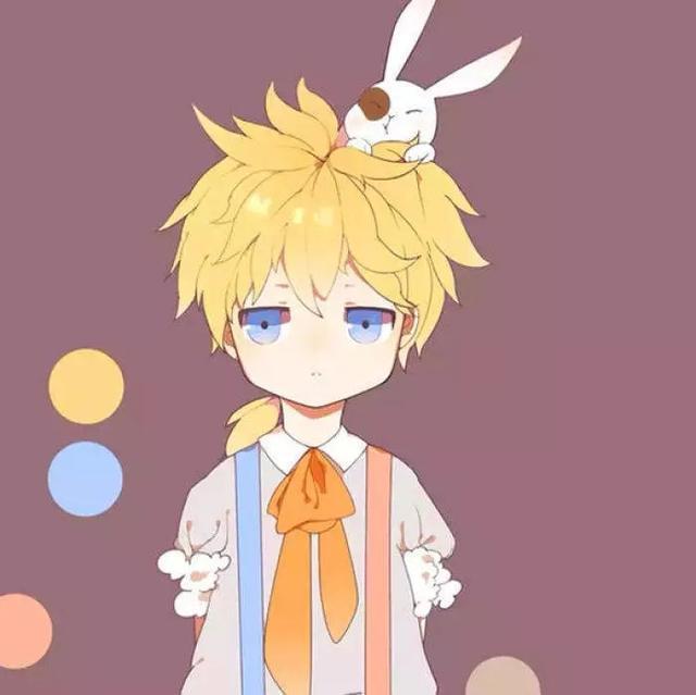 情侣头像｜真的是一组非常可爱的动漫情头啦！