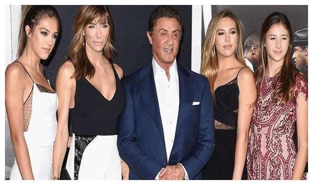 有种“逆袭”叫史泰龙女儿，一个比一个漂亮，网友：专挑优点遗传