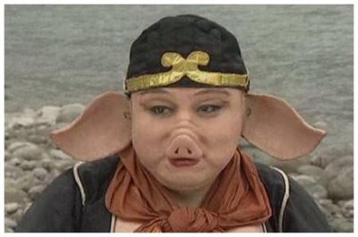 ​有种“逆袭”叫猪八戒的儿子，本以为会很丑，看清正脸：帅到心动