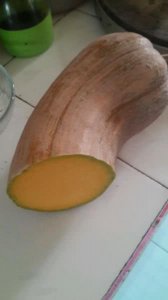 ​一道非常简单的小吃：油炸南瓜条，附上做法和配方