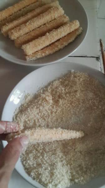 一道非常简单的小吃:油炸南瓜条,附上做法和配方