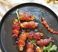 香煎培根金针菇卷的做法