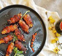 香煎培根金针菇卷的做法