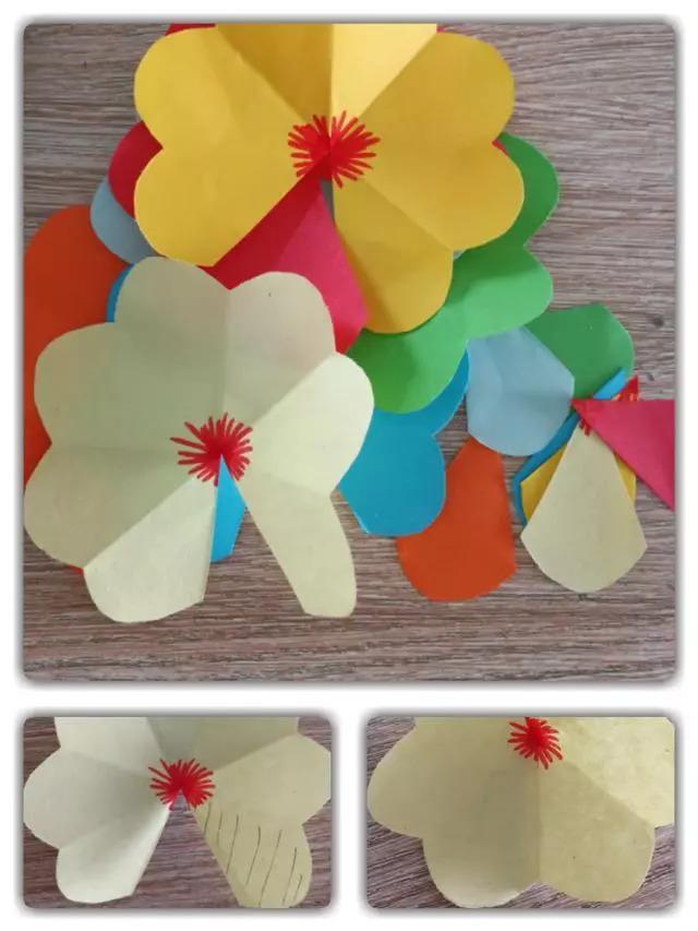 教师节手工制作立体花贺卡，给老师送上专属于你的祝福吧