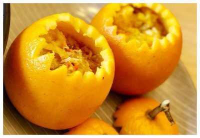 ​蟹酿橙这道菜，一个高端菜品，气味特殊口感咸鲜，教你家常做法