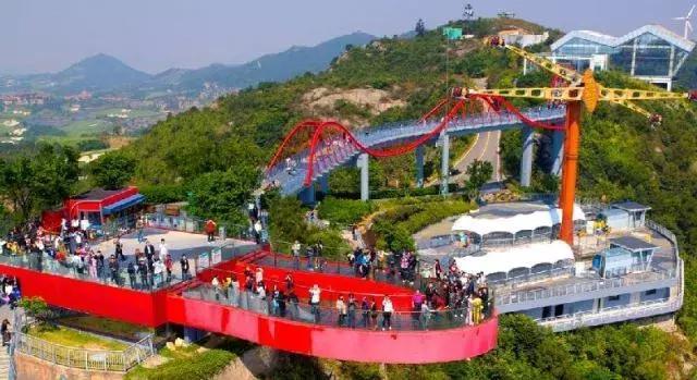 脚尖下的刺激!广东省内这10座玻璃栈道,你敢去挑战吗?