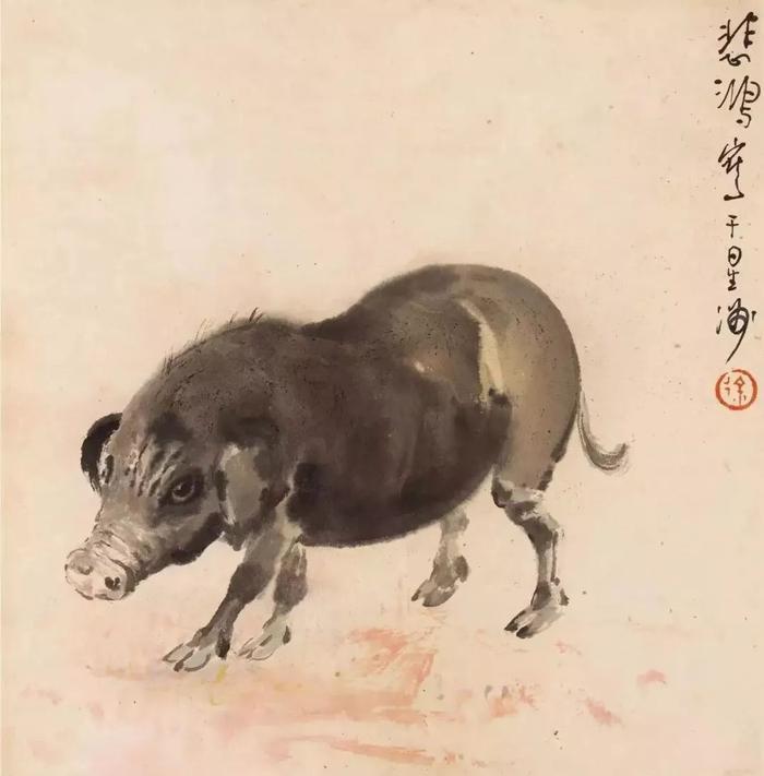 猪年画猪,艺术大师是怎么画猪的?