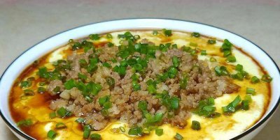 ​下饭神器肉沫蒸蛋,做法简单快捷,口感鲜香滑嫩,大人小孩都爱吃